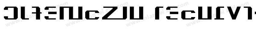 SJfengyu Regular字体转换